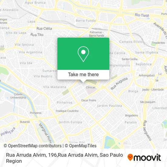 Rua Arruda Alvim, 196,Rua Arruda Alvim map