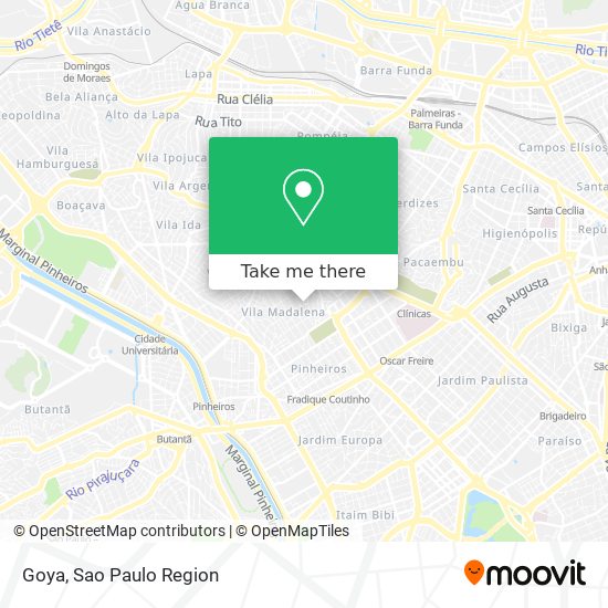 Goya map