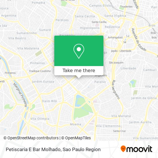 Petiscaria E Bar Molhado map