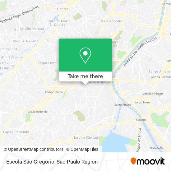 Escola São Gregório map