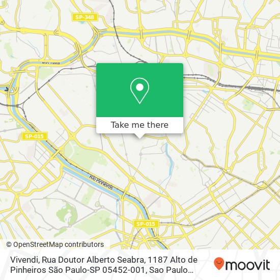 Vivendi, Rua Doutor Alberto Seabra, 1187 Alto de Pinheiros São Paulo-SP 05452-001 map