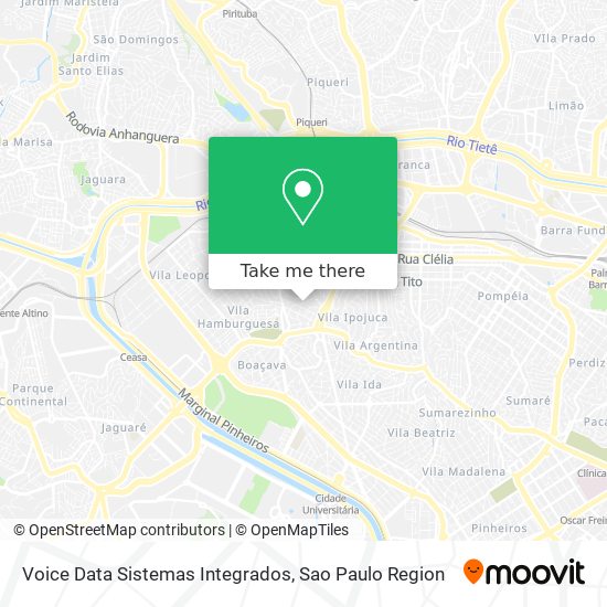 Voice Data Sistemas Integrados map