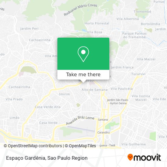 Espaço Gardênia map