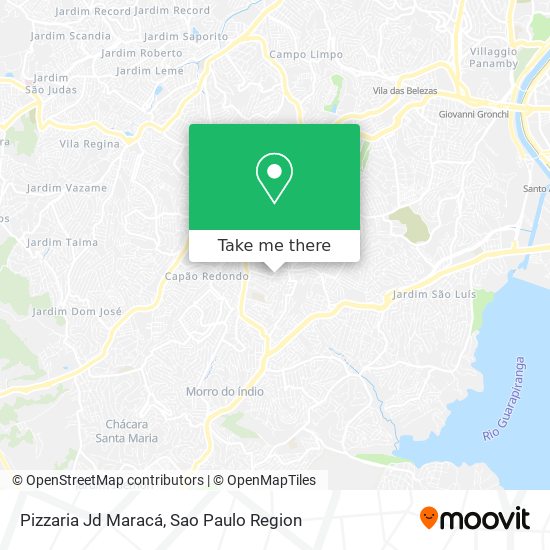 Pizzaria Jd Maracá map