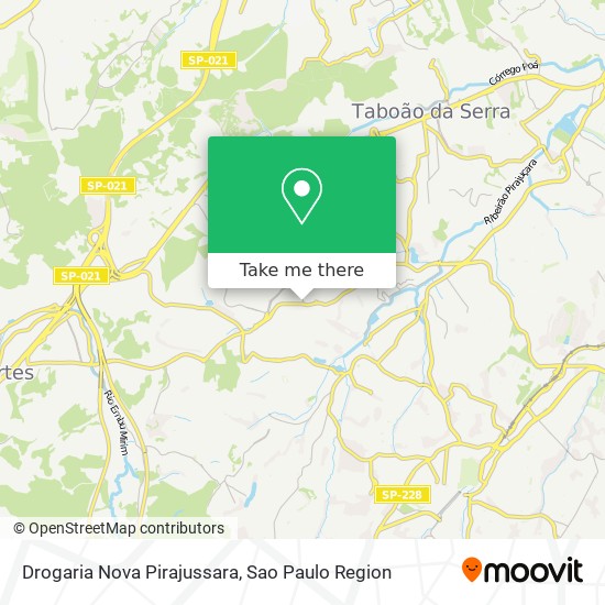 Drogaria Nova Pirajussara map