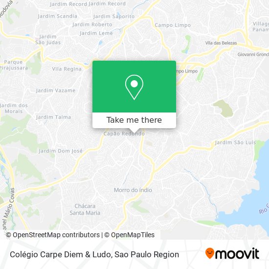 Colégio Carpe Diem & Ludo map