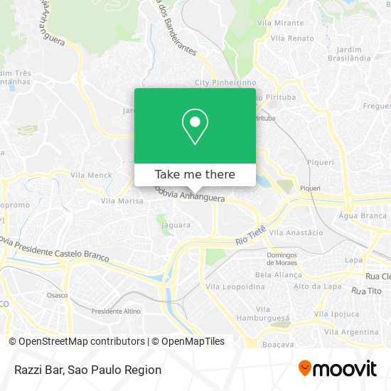 Razzi Bar map