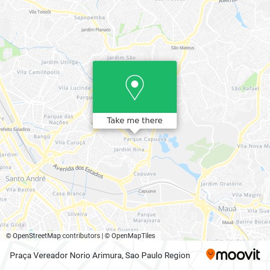 Praça Vereador Norio Arimura map