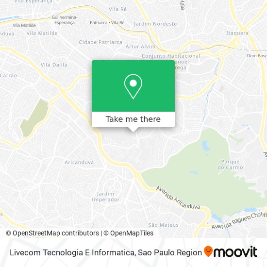 Livecom Tecnologia E Informatica map