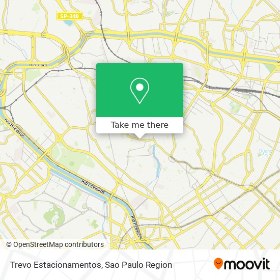 Mapa Trevo Estacionamentos