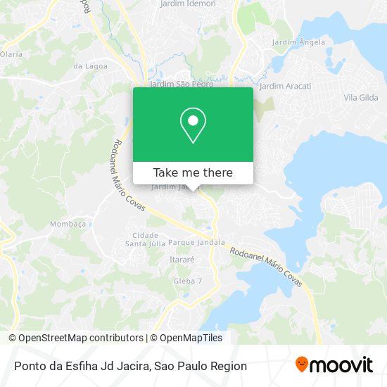 Ponto da Esfiha Jd Jacira map