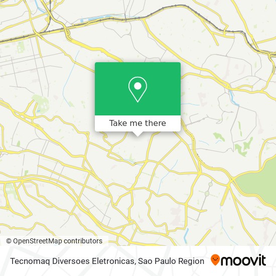 Tecnomaq Diversoes Eletronicas map