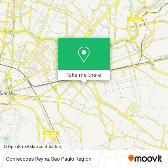 Confeccoes Reyna map