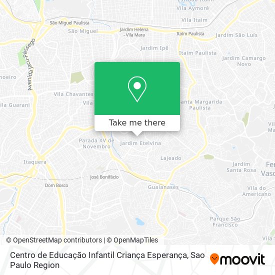 Centro de Educação Infantil Criança Esperança map