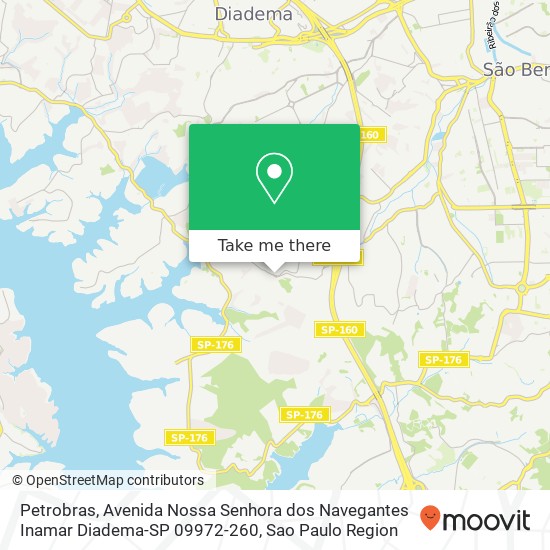 Petrobras, Avenida Nossa Senhora dos Navegantes Inamar Diadema-SP 09972-260 map