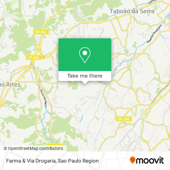 Mapa Farma & Via Drogaria
