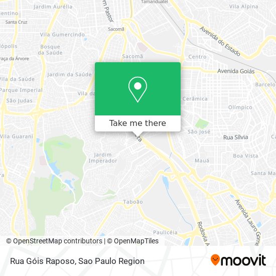 Rua Góis Raposo map