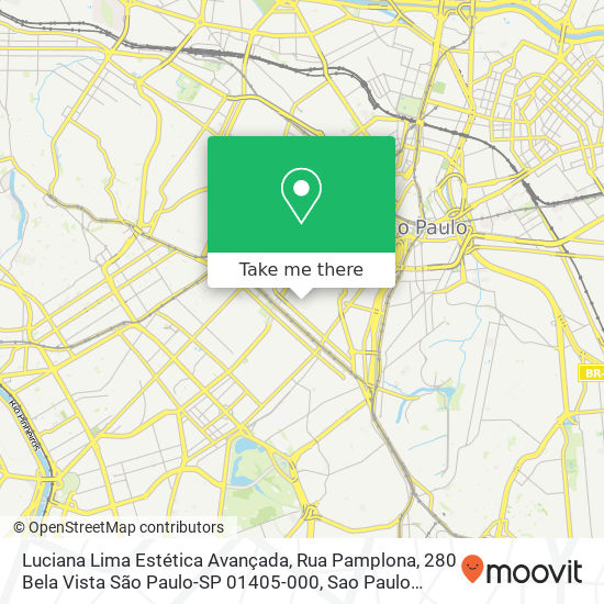 Luciana Lima Estética Avançada, Rua Pamplona, 280 Bela Vista São Paulo-SP 01405-000 map