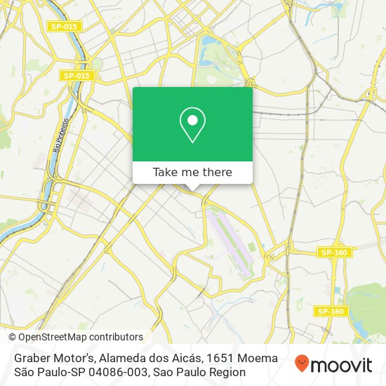 Graber Motor's, Alameda dos Aicás, 1651 Moema São Paulo-SP 04086-003 map