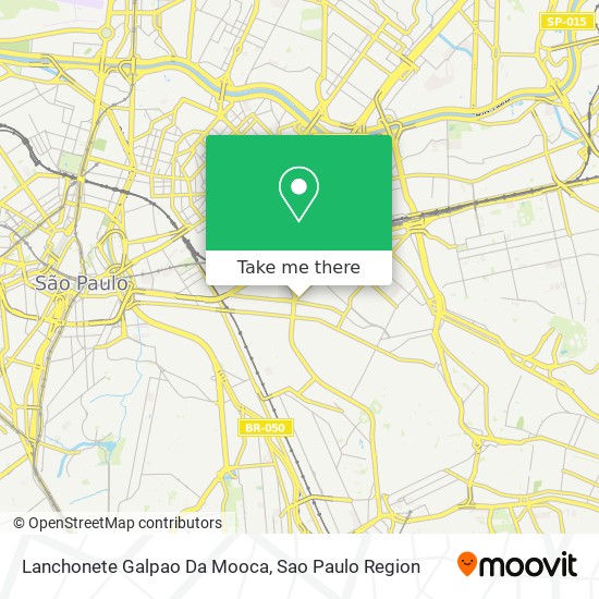 Lanchonete Galpao Da Mooca map