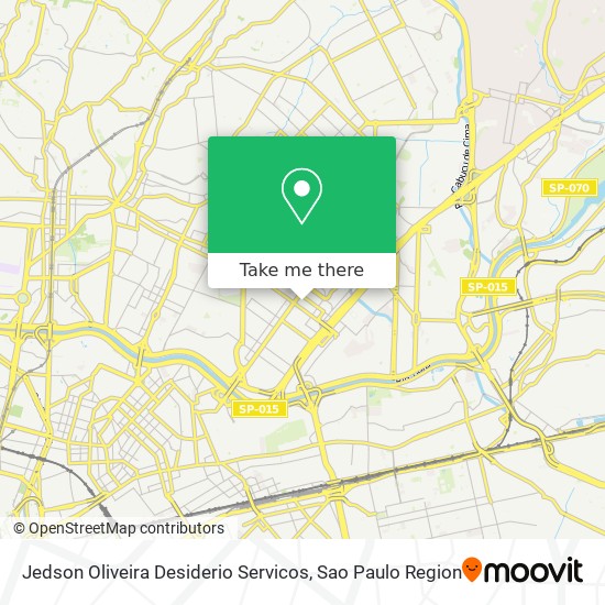 Jedson Oliveira Desiderio Servicos map