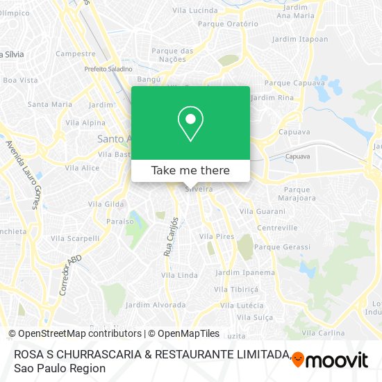 ROSA S CHURRASCARIA & RESTAURANTE LIMITADA map