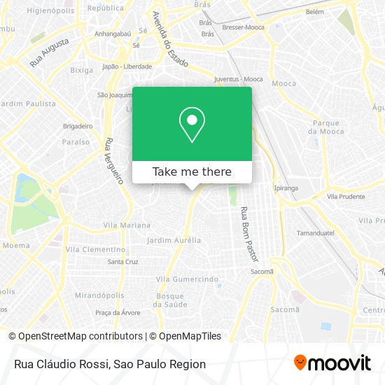 Rua Cláudio Rossi map