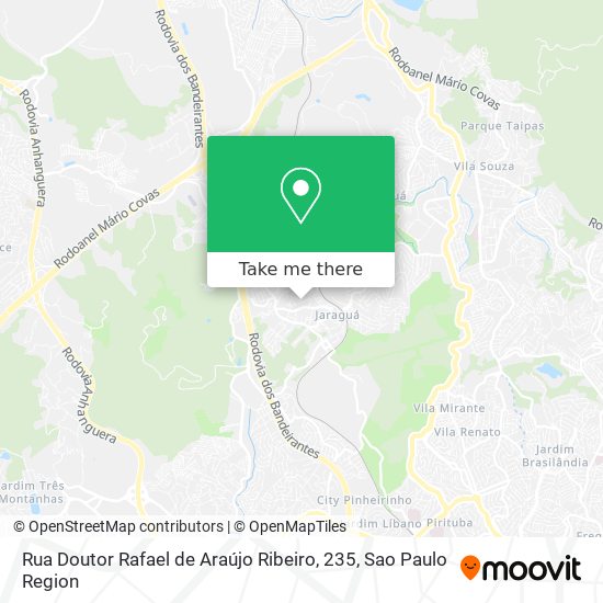 Mapa Rua Doutor Rafael de Araújo Ribeiro, 235