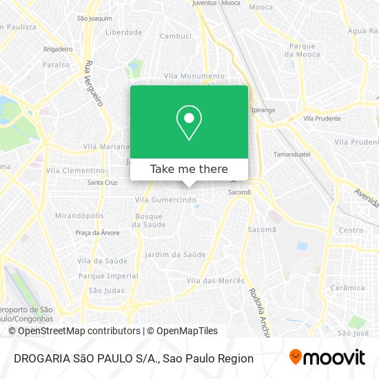 DROGARIA SãO PAULO S/A. map
