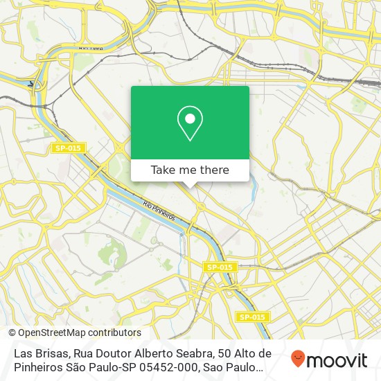 Las Brisas, Rua Doutor Alberto Seabra, 50 Alto de Pinheiros São Paulo-SP 05452-000 map