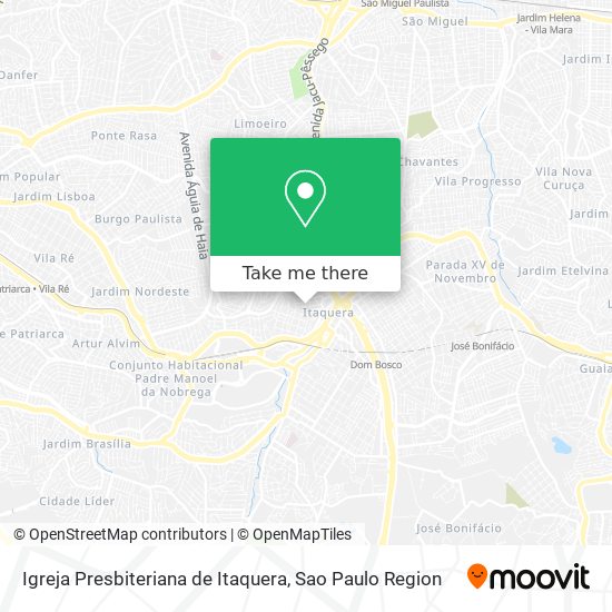Igreja Presbiteriana de Itaquera map