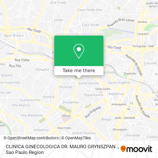 CLINICA GINECOLOGICA DR. MAURO GRYNSZPAN . map