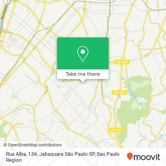 Rua Alba, 136, Jabaquara São Paulo-SP map