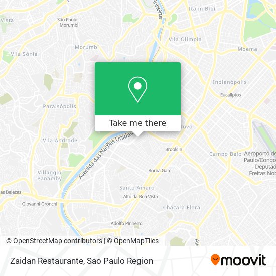 Zaidan Restaurante map