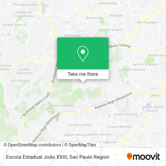 Escola Estadual João XXIII map