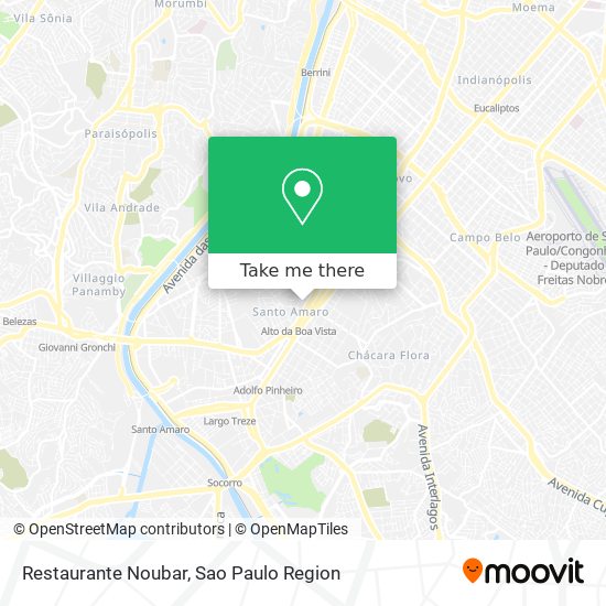 Mapa Restaurante Noubar