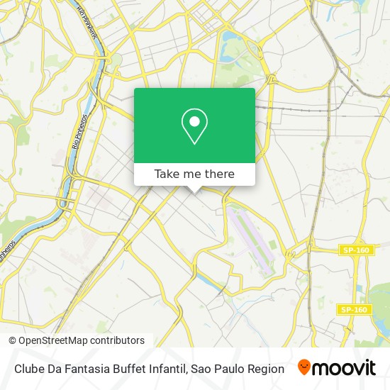 Clube Da Fantasia Buffet Infantil map