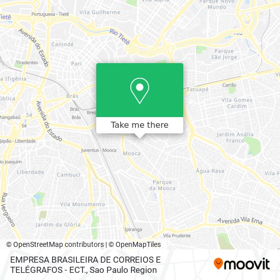 EMPRESA BRASILEIRA DE CORREIOS E TELÉGRAFOS - ECT. map