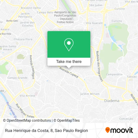 Rua Henrique da Costa, 8 map
