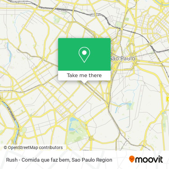 Mapa Rush - Comida que faz bem