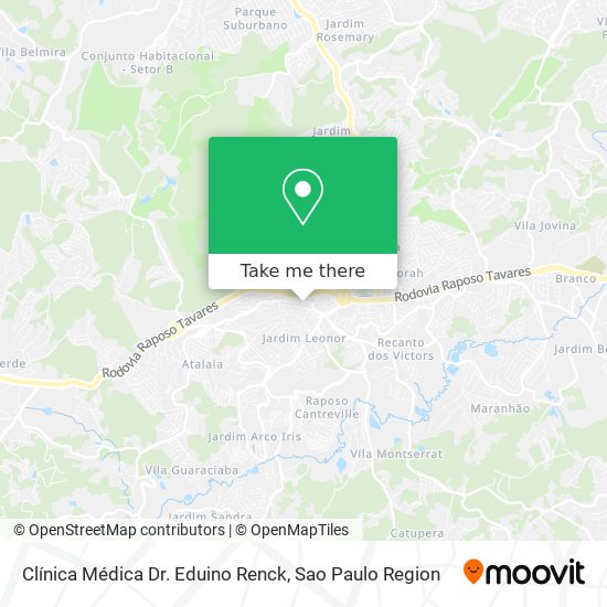 Clínica Médica Dr. Eduino Renck map