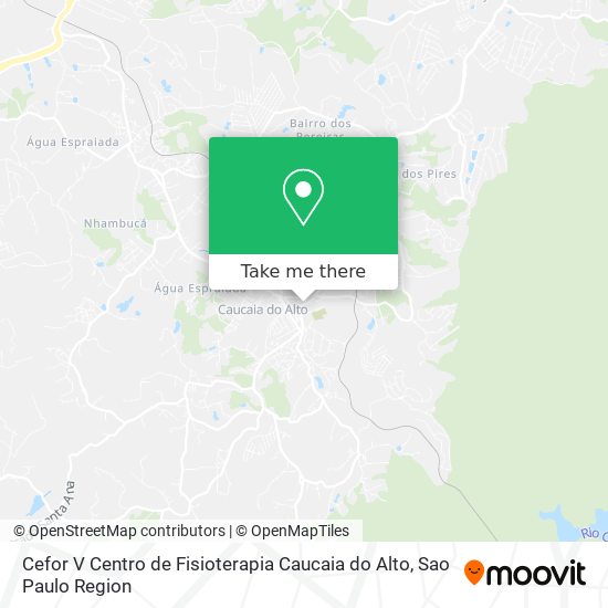 Cefor V Centro de Fisioterapia Caucaia do Alto map