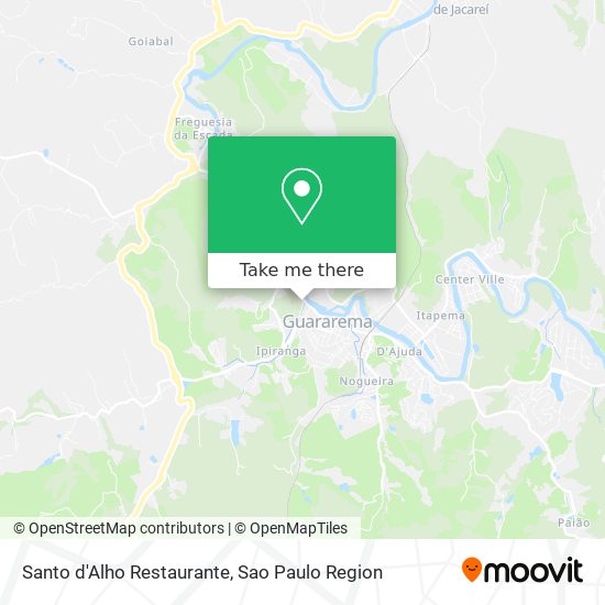 Santo d'Alho Restaurante map