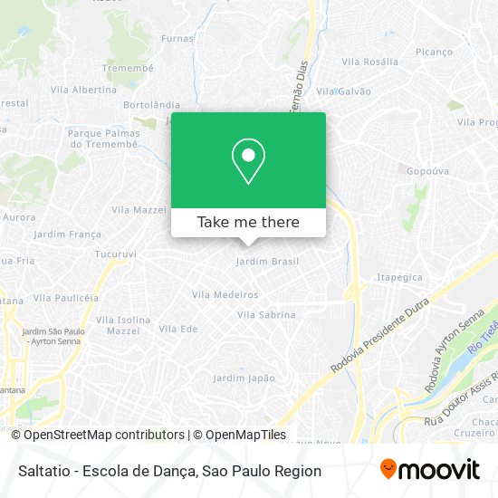 Saltatio - Escola de Dança map