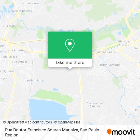 Rua Doutor Francisco Soares Marialva map