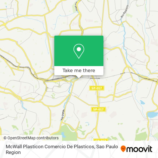 Mapa McWall Plasticon Comercio De Plasticos