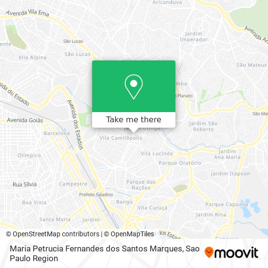 Maria Petrucia Fernandes dos Santos Marques map