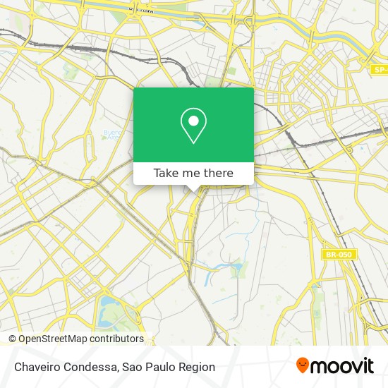 Chaveiro Condessa map