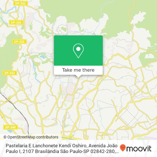 Pastelaria E Lanchonete Kendi Oshiro, Avenida João Paulo I, 2107 Brasilândia São Paulo-SP 02842-280 map