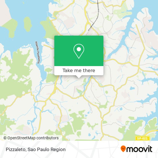 Pizzaleto map